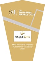 AssetOne Wealth System Ltd - 2022 SME NEWS UK Enterprise Awards (ST-GS113-22) Trophy x 1 Apr22579